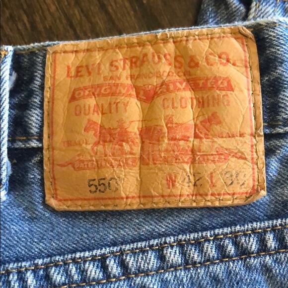 Levi's Other - Levi’s 550 red tab 42x30‎ light wash